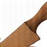 Icoon: Een houten beitel met krullen hout