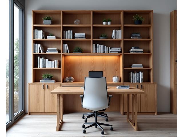 Maatwerk boekenkast voor kantoor